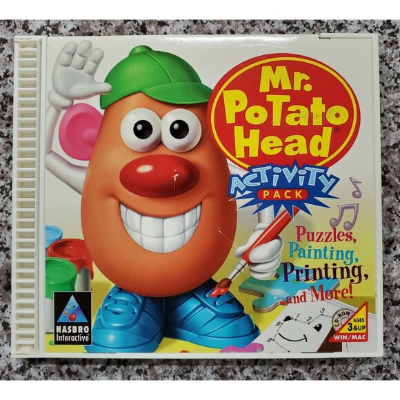 Potato Head Activity Pack (Jewel Case) - PC WIN 3.1/95 Video Game VINTAGE 1997! - Picture 1 of 6